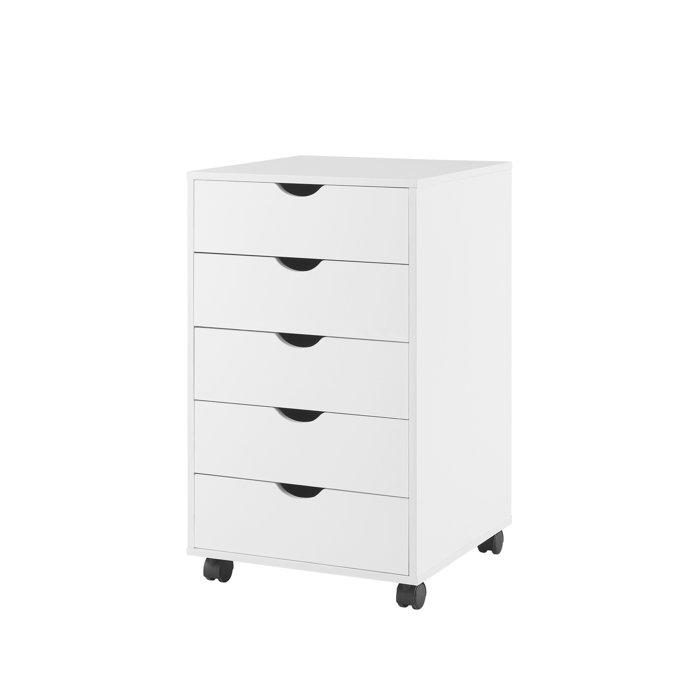 Latitude Run® 5 Drawer Dresser for Bedroom, Stylish Tall Dressers with